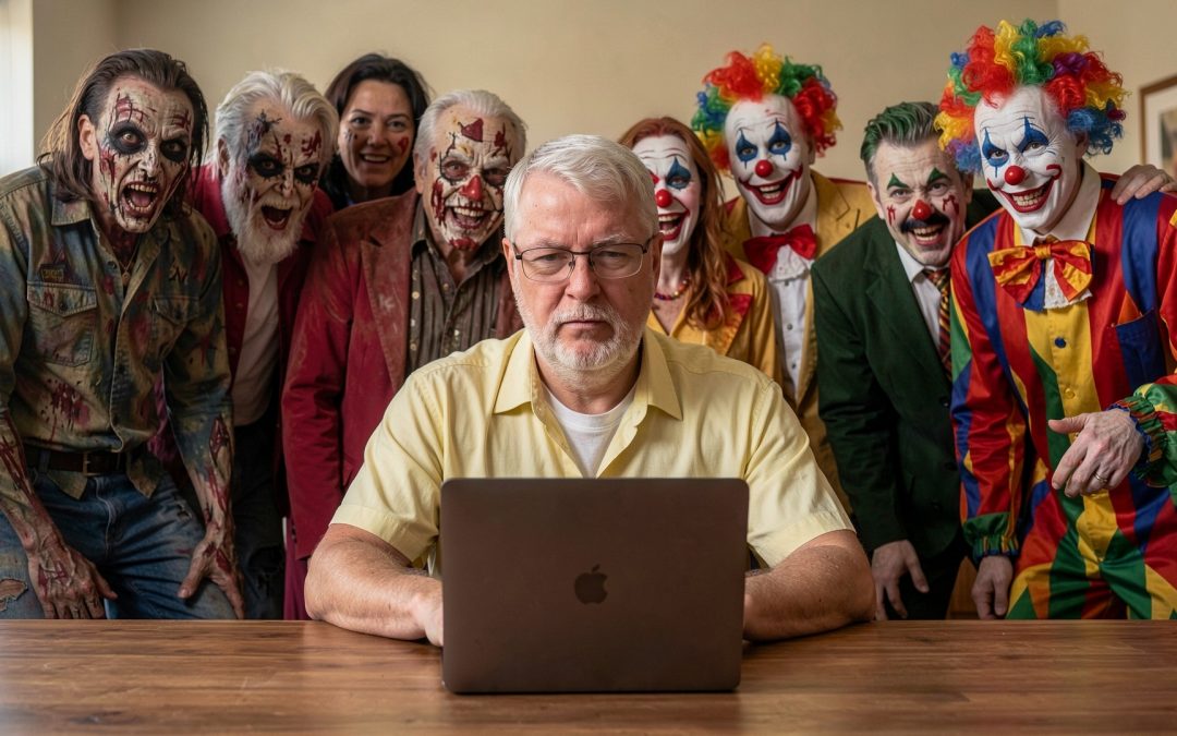 Why Dark Humour and Horror Make Good Roommates