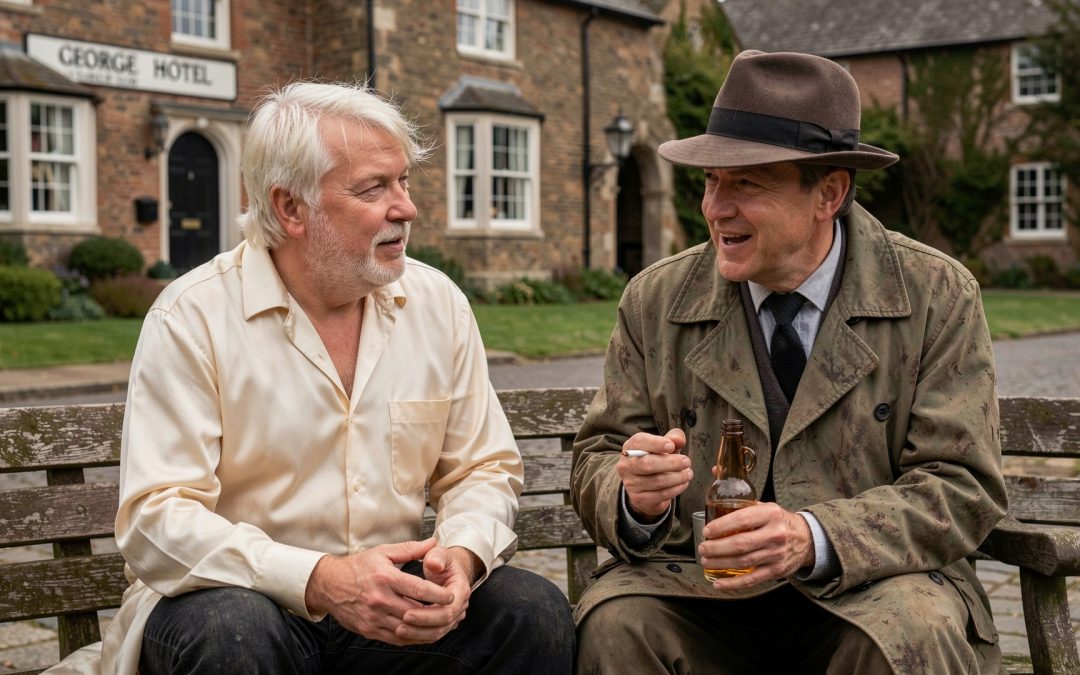A Noir detective and me talking